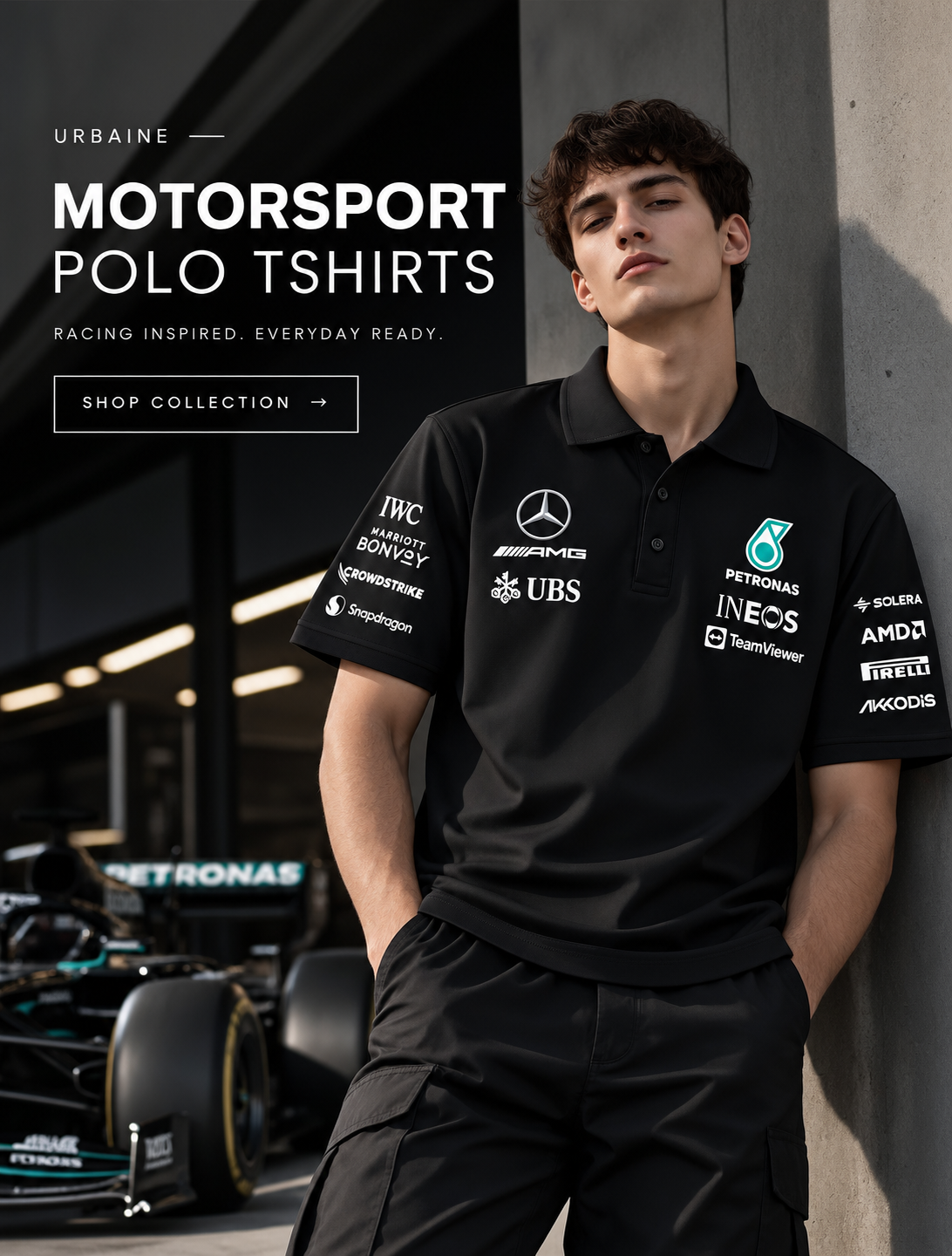Premium Motorsport Polo Tshirt