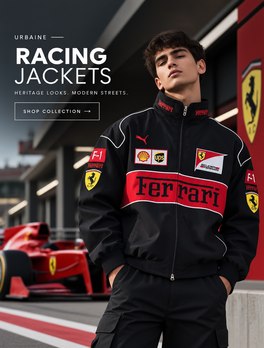 Vintage Motorsport Racing Jackets