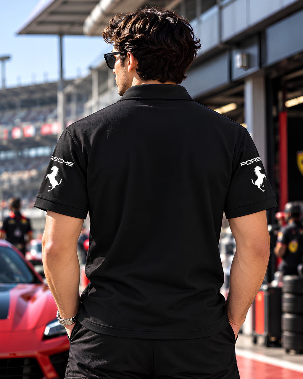 Men's Motorsport Polo T-Shirt