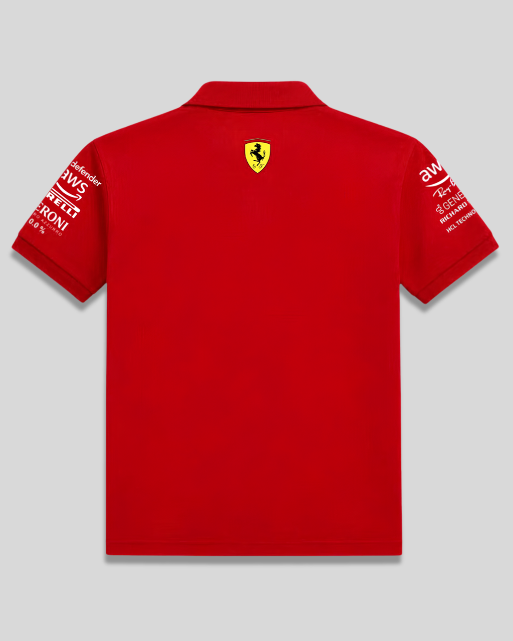 Formula 1 inspired polo t-shirt